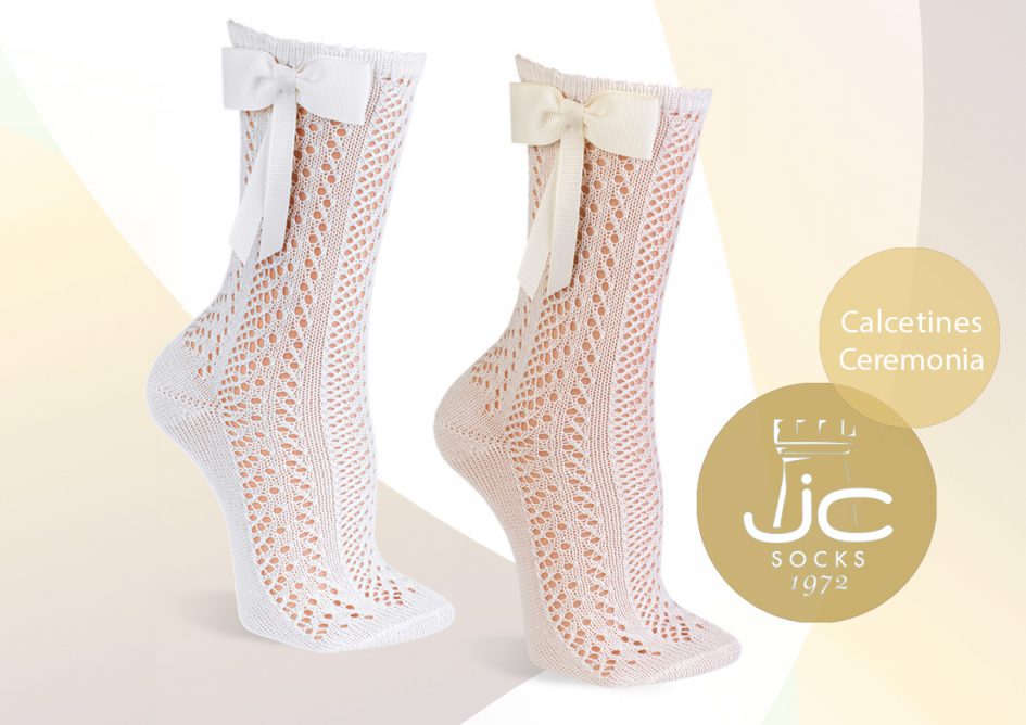 en caso Adviento En particular Calcetines niña puntilla celebración | JC Castellà fabricantes calcetines