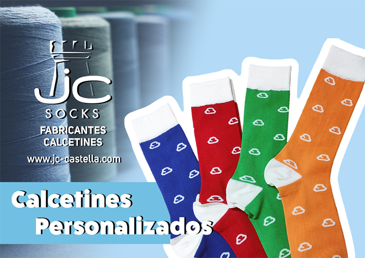 Calcetines personalizados fabricante Barcelona